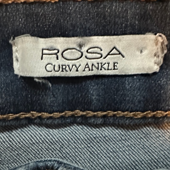 Sofia by Sofia Vergara Dark Blue Ankle Jeans - Picture 3 of 7